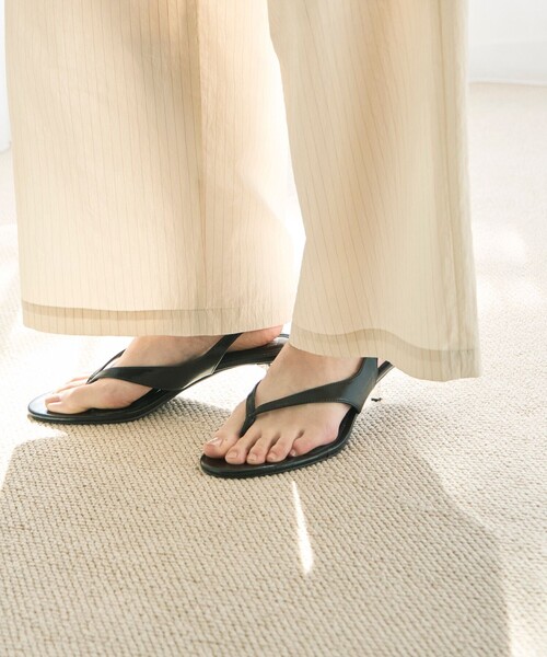 UNFILO(アンフィーロ)の「シアーワイドパンツ(その他パンツ・レディース・ピンク系/ブラック系/ベージュ系1・X-LARGE)」の10枚目の写真