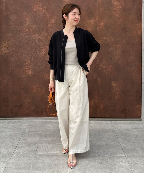 UNFILO(アンフィーロ)の「シアーワイドパンツ(その他パンツ・レディース・ピンク系/ブラック系/ベージュ系1・X-LARGE)」の19枚目の写真