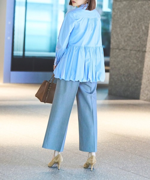 セール】バルーンヘムブラウス《日本製》（シャツ/ブラウス）｜Sirin