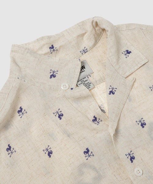 BOW WOW（バウワウ）の「WEATHERVANE BOAT CLUB SHIRT（シャツ/ブラウス・メンズ・ベージュ系その他・L/XL）」の3枚目の写真