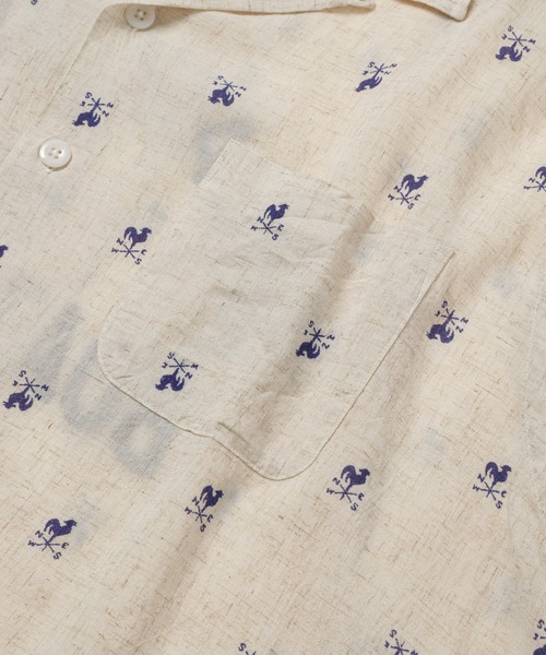 BOW WOW（バウワウ）の「WEATHERVANE BOAT CLUB SHIRT（シャツ/ブラウス・メンズ・ベージュ系その他・L/XL）」の6枚目の写真