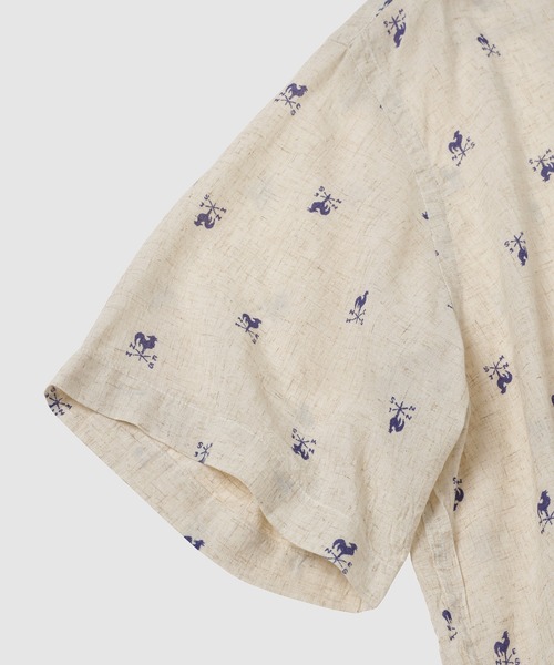 BOW WOW（バウワウ）の「WEATHERVANE BOAT CLUB SHIRT（シャツ/ブラウス・メンズ・ベージュ系その他・L/XL）」の4枚目の写真