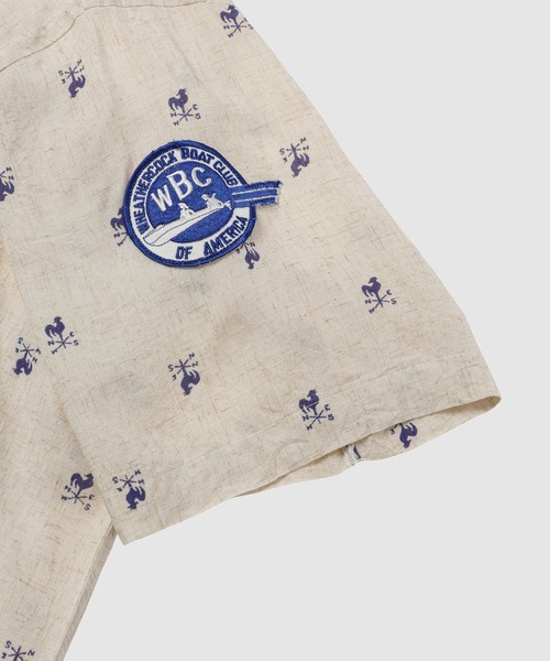 BOW WOW（バウワウ）の「WEATHERVANE BOAT CLUB SHIRT（シャツ/ブラウス・メンズ・ベージュ系その他・L/XL）」の5枚目の写真