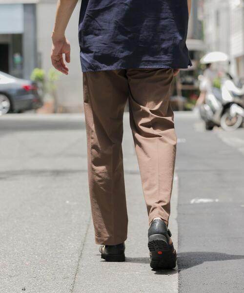 URBAN RESEARCH ROSSO MEN（アーバンリサーチロッソメン）の「『WEB限定』『セットアップ対応/XLサイズ』シアサッカーリラックステーパードパンツ（その他パンツ・メンズ・ブラック/モカ/ネイビー・X-LARGE/LARGE/MEDIUM）」の6枚目の写真