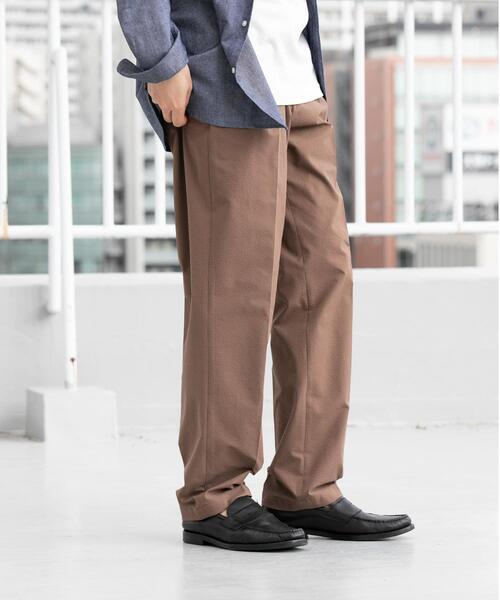 URBAN RESEARCH ROSSO MEN（アーバンリサーチロッソメン）の「『WEB限定』『セットアップ対応/XLサイズ』シアサッカーリラックステーパードパンツ（その他パンツ・メンズ・ブラック/モカ/ネイビー・X-LARGE/LARGE/MEDIUM）」の14枚目の写真