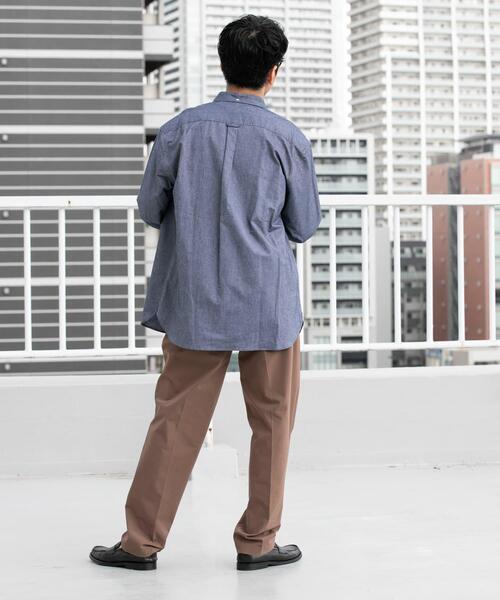 URBAN RESEARCH ROSSO MEN（アーバンリサーチロッソメン）の「『WEB限定』『セットアップ対応/XLサイズ』シアサッカーリラックステーパードパンツ（その他パンツ・メンズ・ブラック/モカ/ネイビー・X-LARGE/LARGE/MEDIUM）」の17枚目の写真