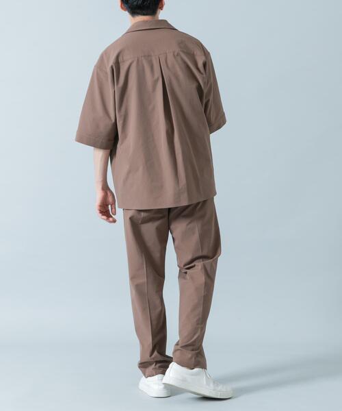 URBAN RESEARCH ROSSO MEN（アーバンリサーチロッソメン）の「『WEB限定』『セットアップ対応/XLサイズ』シアサッカーリラックステーパードパンツ（その他パンツ・メンズ・ブラック/モカ/ネイビー・X-LARGE/LARGE/MEDIUM）」の20枚目の写真