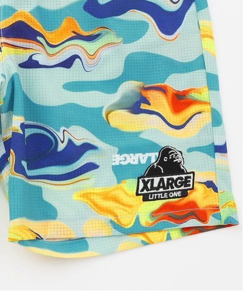 XLARGE KIDS(エクストララージキッズ)の「マーブル迷彩ショートパンツ(その他パンツ・キッズ・ブルー/ベージュ・80cm/90cm/100cm/110cm/120cm/130cm/140cm)」の16枚目の写真