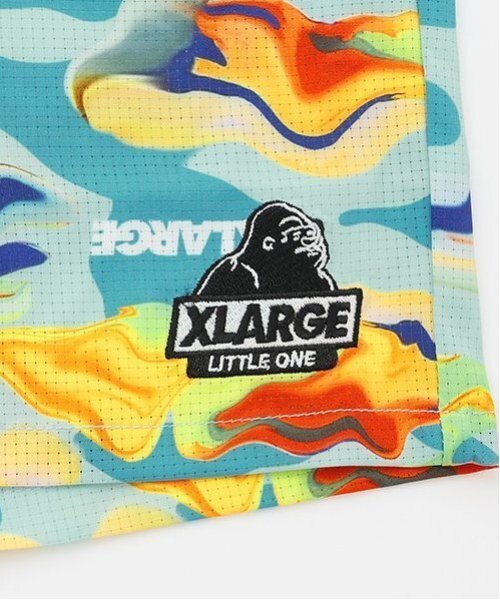 XLARGE KIDS(エクストララージキッズ)の「マーブル迷彩ショートパンツ(その他パンツ・キッズ・ブルー/ベージュ・80cm/90cm/100cm/110cm/120cm/130cm/140cm)」の17枚目の写真