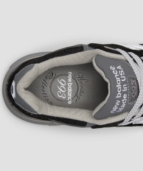 NEW BALANCE(ニューバランス)の「Made in USA 993(スニーカー・メンズ・ブラック・25.0cm/25.5cm/26.0cm/26.5cm/27.0cm/27.5cm/28.0cm/28.5cm/29.0cm/30.0cm)」の5枚目の写真