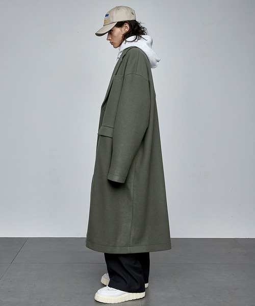 ENDER PRODUCTS オーバーコート 新品AKM24AW定価21万円アンゴラ