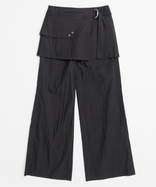 MAISON Specialスカートパンツ Tech Skirt Layered Pants/テックスカートパンツ【MAISON