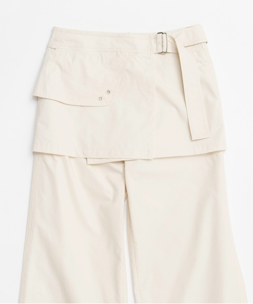 MAISON Specialスカートパンツ Tech Skirt Layered Pants/テックスカートパンツ【MAISON
