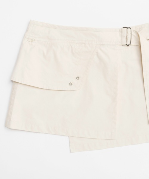 Tech Skirt Layered Pants/テックスカートパンツ【MAISON