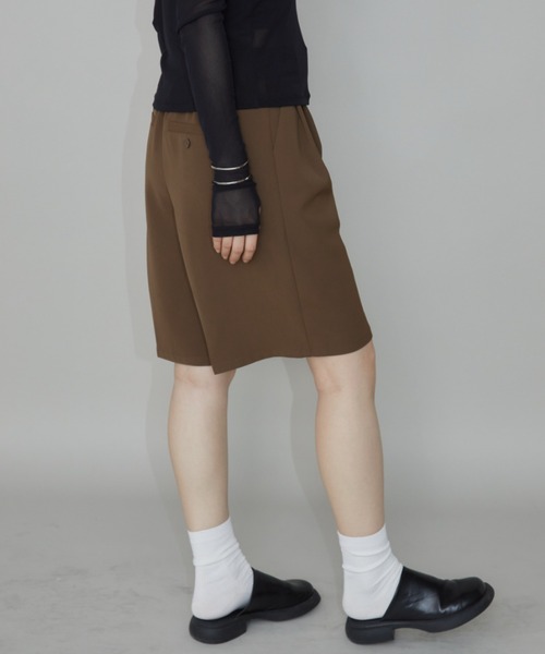 Aunt Marie's(アントマリーズ)の「ツータックハーフパンツ(その他パンツ・レディース・ブラック/グレー/ブラウン・FREE)」の20枚目の写真