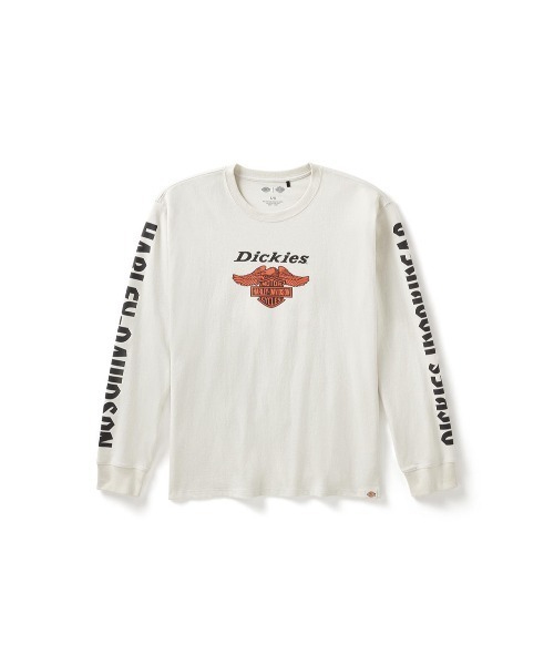 Dickies(R) x H-D(R)ヘビーウェイトLSイーグルTシャツ（Tシャツ