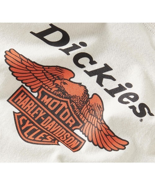 コラボ☆【Harley Davidson×Dickies】ショートスリーブ Tシャツ Dickies x H-D Collaboration: Limited-Edition Workwear & Style