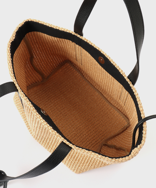 marco masi(マルコマージ)の「MARCO MASI/マルコマージ WIDE NATURAL TOTE(トートバッグ・レディース・ベージュ・FREE)」の3枚目の写真
