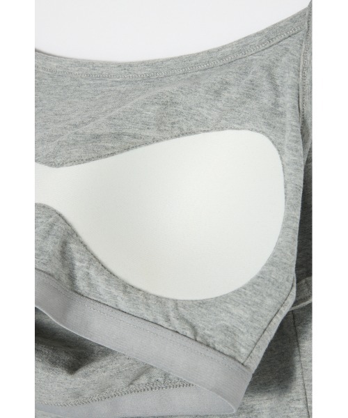 LAGUA GEM(ラグアジェム)の「URL カップキャミソール(キャミソール・レディース・ブラック/グレー/レッド・FREE)」の4枚目の写真