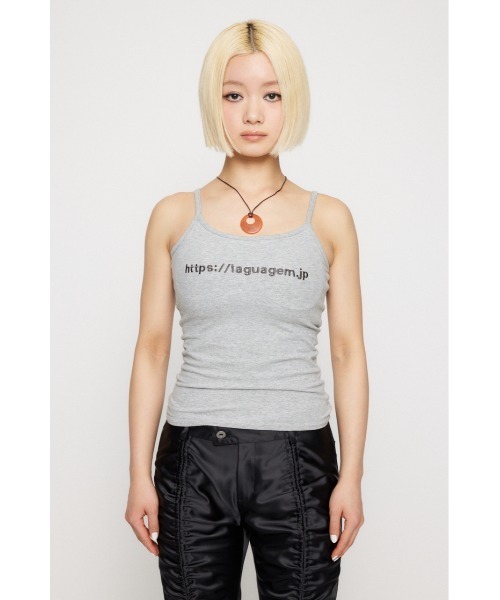 LAGUA GEM(ラグアジェム)の「URL カップキャミソール(キャミソール・レディース・ブラック/グレー/レッド・FREE)」の13枚目の写真