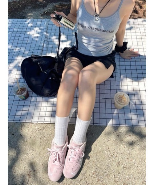 LAGUA GEM(ラグアジェム)の「URL カップキャミソール(キャミソール・レディース・ブラック/グレー/レッド・FREE)」の22枚目の写真