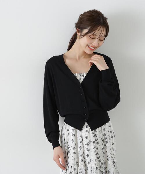 PROPORTION BODY DRESSING(プロポーションボディドレッシング)の「ベーシックカーディガンⅡ / 1215174500(カーディガン/ボレロ・レディース・グレー/ブルー/ブラック/ホワイト・FREE)」の5枚目の写真