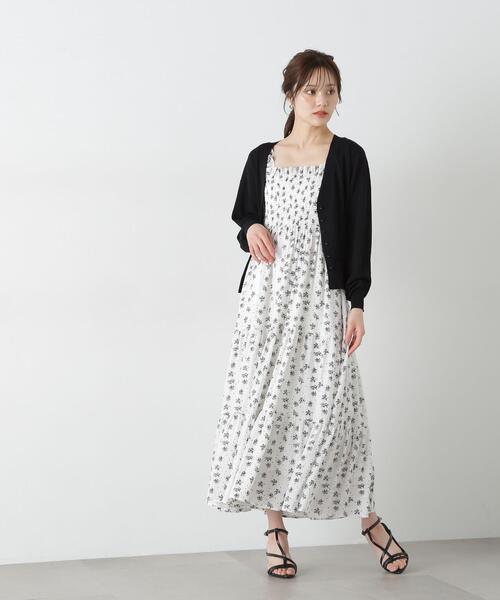 PROPORTION BODY DRESSING(プロポーションボディドレッシング)の「ベーシックカーディガンⅡ / 1215174500(カーディガン/ボレロ・レディース・グレー/ブルー/ブラック/ホワイト・FREE)」の7枚目の写真