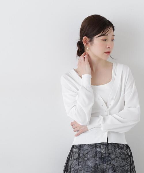 PROPORTION BODY DRESSING(プロポーションボディドレッシング)の「ベーシックカーディガンⅡ / 1215174500(カーディガン/ボレロ・レディース・グレー/ブルー/ブラック/ホワイト・FREE)」の20枚目の写真