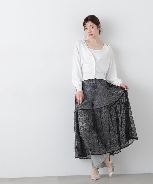 PROPORTION BODY DRESSING(プロポーションボディドレッシング)の「ベーシックカーディガンⅡ / 1215174500(カーディガン/ボレロ・レディース・グレー/ブルー/ブラック/ホワイト・FREE)」の21枚目の写真