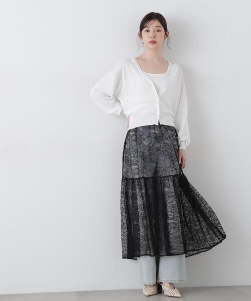 PROPORTION BODY DRESSING(プロポーションボディドレッシング)の「ベーシックカーディガンⅡ / 1215174500(カーディガン/ボレロ・レディース・グレー/ブルー/ブラック/ホワイト・FREE)」の22枚目の写真