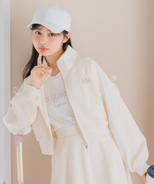 WILLSELECTION(ウィルセレクション)の「WSロゴ刺繍キャップ(キャスケット・レディース・ベージュ/オフホワイト/ピンク/ブラック・FREE)」の15枚目の写真