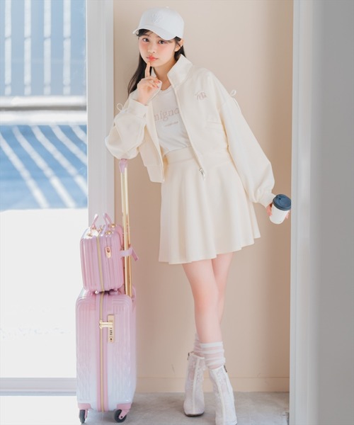 WILLSELECTION(ウィルセレクション)の「WSロゴ刺繍キャップ(キャスケット・レディース・ベージュ/オフホワイト/ピンク/ブラック・FREE)」の16枚目の写真