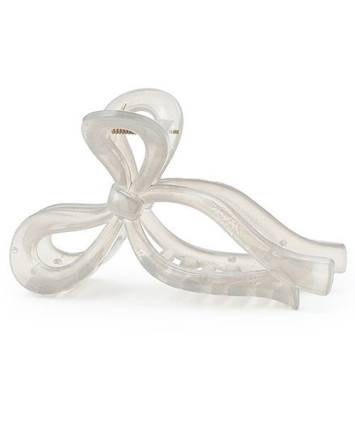 LOVETOXIC（ラブトキシック）の「リボンバンスクリップ（その他ヘアアクセサリー・キッズ・ホワイト/ブラック/グレー/オレンジ/アイボリー/エメラルド・F）」の5枚目の写真