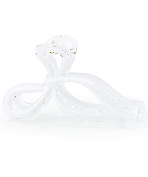 LOVETOXIC（ラブトキシック）の「リボンバンスクリップ（その他ヘアアクセサリー・キッズ・ホワイト/ブラック/グレー/オレンジ/アイボリー/エメラルド・F）」の2枚目の写真