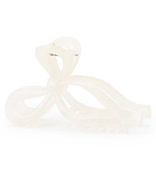 LOVETOXIC（ラブトキシック）の「リボンバンスクリップ（その他ヘアアクセサリー・キッズ・ホワイト/ブラック/グレー/オレンジ/アイボリー/エメラルド・F）」の3枚目の写真