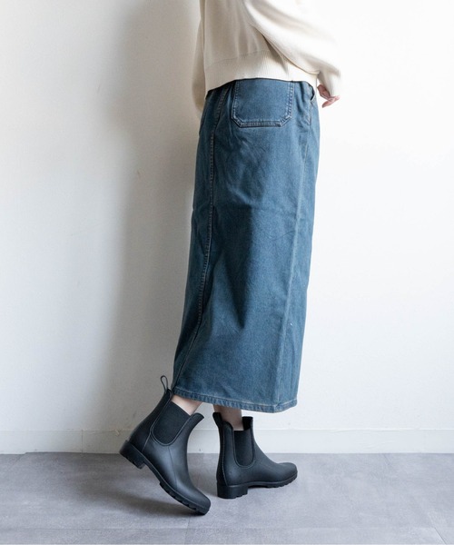 Fabby fabby(ファビィーファビィー)の「サイドゴアショートレインブーツ(レインシューズ・レディース・ブラック・LARGE/MEDIUM/SMALL)」の9枚目の写真