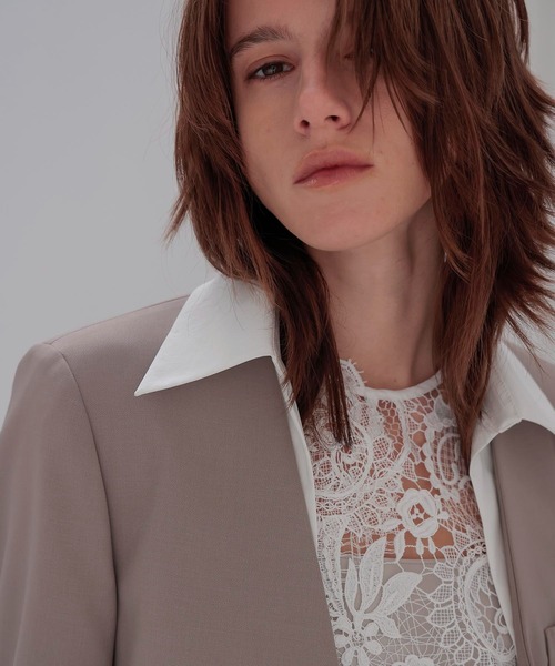 DRESSLAVE(ドレスレイブ)の「detachable 4way short jacket(デタッチャブル4ウェイショート丈ジャケット)(テーラードジャケット・レディース・ブラック・38)」の5枚目の写真