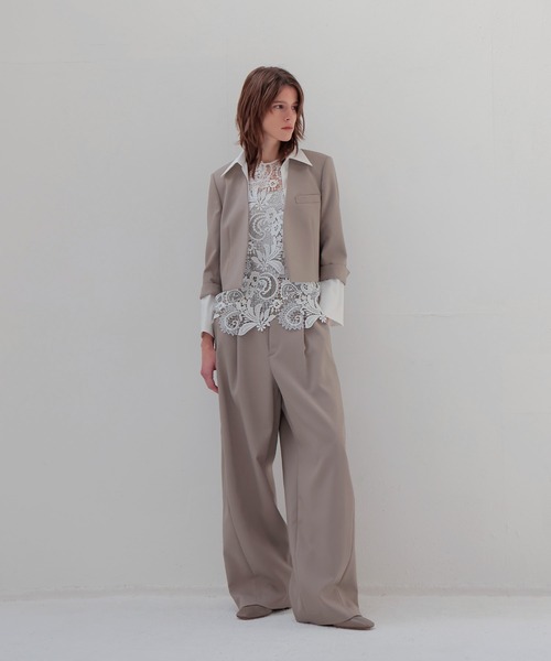 DRESSLAVE(ドレスレイブ)の「detachable 4way short jacket(デタッチャブル4ウェイショート丈ジャケット)(テーラードジャケット・レディース・ブラック・38)」の7枚目の写真
