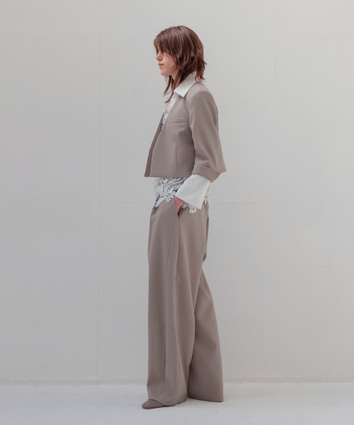 DRESSLAVE(ドレスレイブ)の「detachable 4way short jacket(デタッチャブル4ウェイショート丈ジャケット)(テーラードジャケット・レディース・ブラック・38)」の8枚目の写真