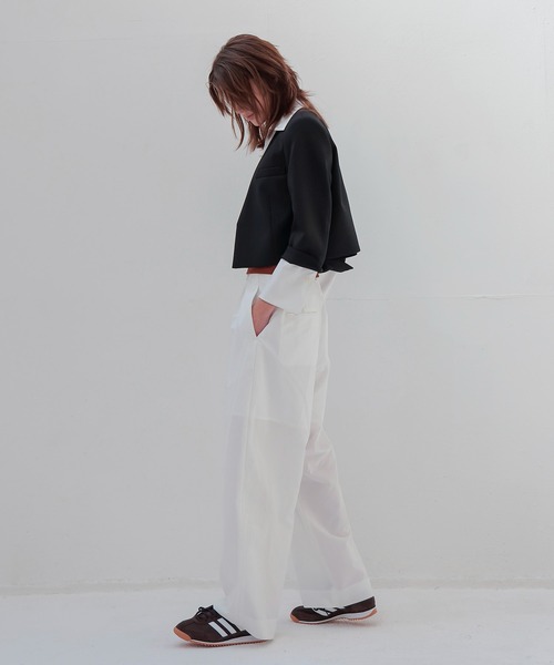 DRESSLAVE(ドレスレイブ)の「detachable 4way short jacket(デタッチャブル4ウェイショート丈ジャケット)(テーラードジャケット・レディース・ブラック・38)」の14枚目の写真
