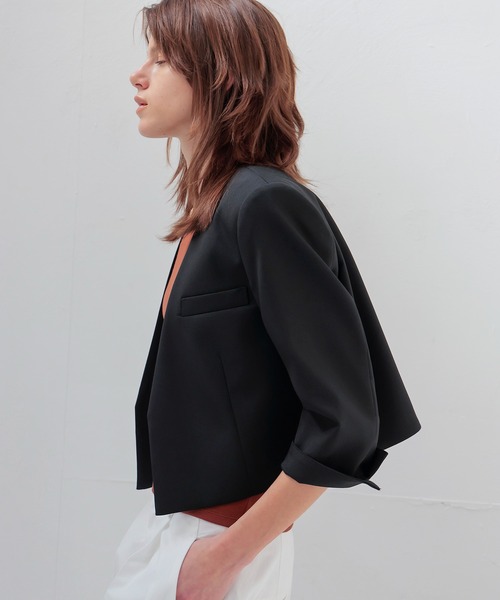 DRESSLAVE(ドレスレイブ)の「detachable 4way short jacket(デタッチャブル4ウェイショート丈ジャケット)(テーラードジャケット・レディース・ブラック・38)」の17枚目の写真