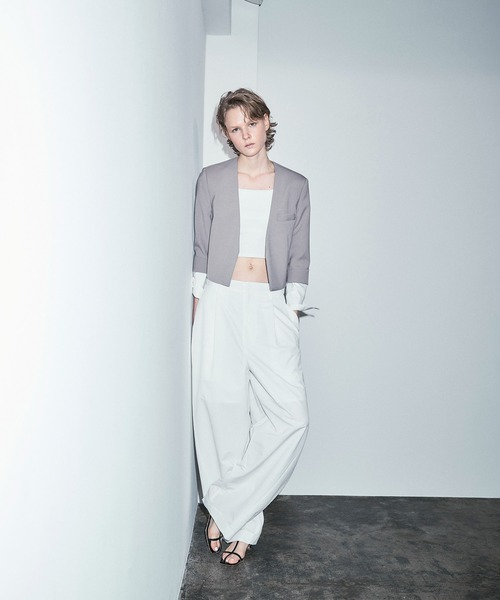 DRESSLAVE(ドレスレイブ)の「detachable 4way short jacket(デタッチャブル4ウェイショート丈ジャケット)(テーラードジャケット・レディース・ブラック・38)」の21枚目の写真
