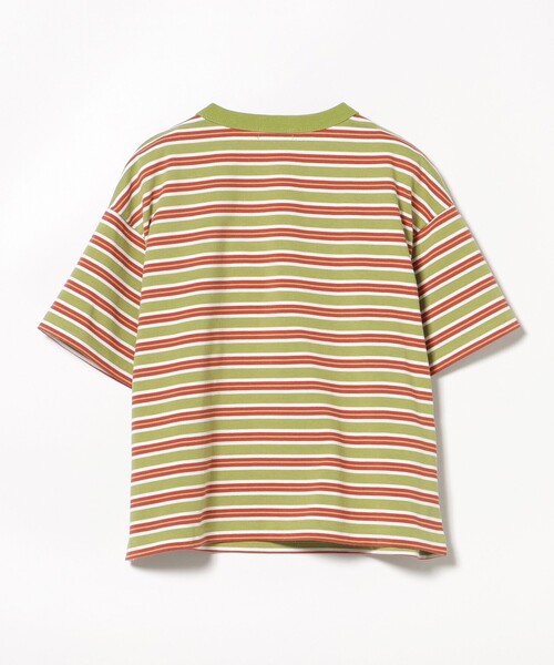 BEAMS mini（ビームスミニ）の「ワイド ボーダー Tシャツ 2025SS（90～150cm）（Tシャツ/カットソー・キッズ・ネイビー/グリーン系その他4・100/140/130/120/110/90/150）」の9枚目の写真