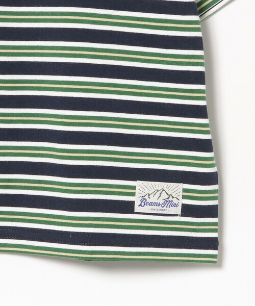 BEAMS mini（ビームスミニ）の「ワイド ボーダー Tシャツ 2025SS（90～150cm）（Tシャツ/カットソー・キッズ・ネイビー/グリーン系その他4・100/140/130/120/110/90/150）」の13枚目の写真