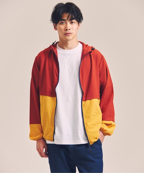 JACKROSE - 【オシャレ☆JACK ROSE】紺　グレー　ボーダー　パーカー　サイズ3 セール】CC UV 梨地 ZIPﾊﾟｰｶｰ（その他アウター）｜JACKROSE