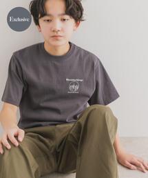 Manhattan Portage（マンハッタンポーテージ）の「『親子リンク/別注』MANHATTAN PORTAGE×DOORS　1ポイントプリントT(KIDS)（Tシャツ/カットソー）」