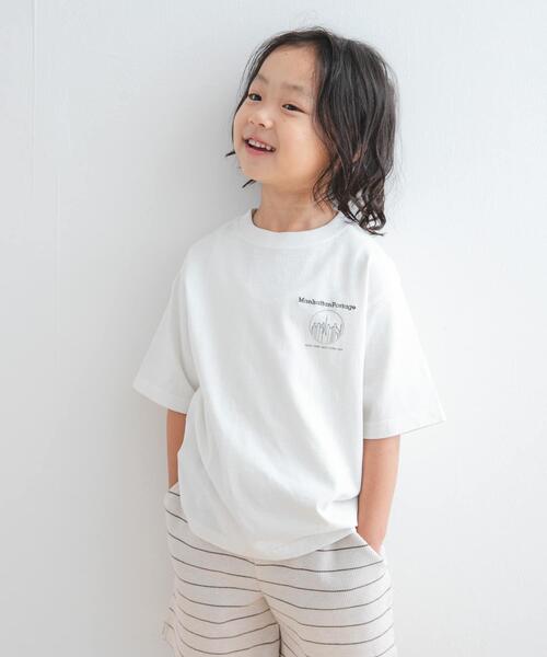 Manhattan Portage(マンハッタンポーテージ)の「『親子リンク/別注』MANHATTAN PORTAGE×DOORS 1ポイントプリントT(KIDS)(Tシャツ/カットソー・キッズ・オフホワイト/チャコールグレー/オレンジ・120/105/150/135)」の16枚目の写真