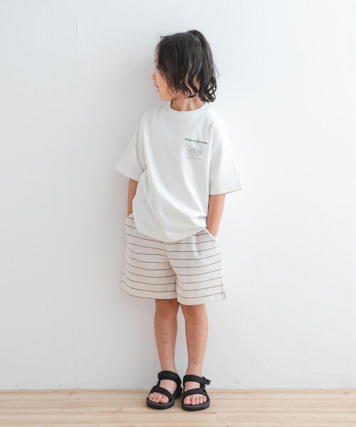 Manhattan Portage(マンハッタンポーテージ)の「『親子リンク/別注』MANHATTAN PORTAGE×DOORS 1ポイントプリントT(KIDS)(Tシャツ/カットソー・キッズ・オフホワイト/チャコールグレー/オレンジ・120/105/150/135)」の19枚目の写真