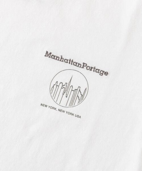 Manhattan Portage(マンハッタンポーテージ)の「『親子リンク/別注』MANHATTAN PORTAGE×DOORS 1ポイントプリントT(KIDS)(Tシャツ/カットソー・キッズ・オフホワイト/チャコールグレー/オレンジ・120/105/150/135)」の22枚目の写真