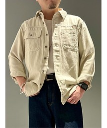 Right-on - ライトオン襟ワイヤー入りゆったりシャツ Right-on - ライトオン襟ワイヤー入りゆったりシャツ Right-onの